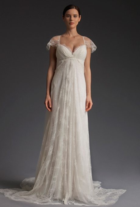 Wedding Gowns with Empire Waistlines