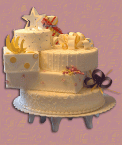 Present Wedding Cake