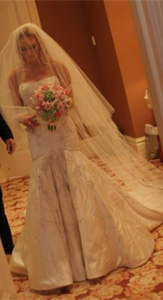 Lazaro Glamourous Wedding Dress