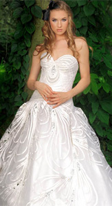 Jorge Manuel Glamorous Wedding Dress