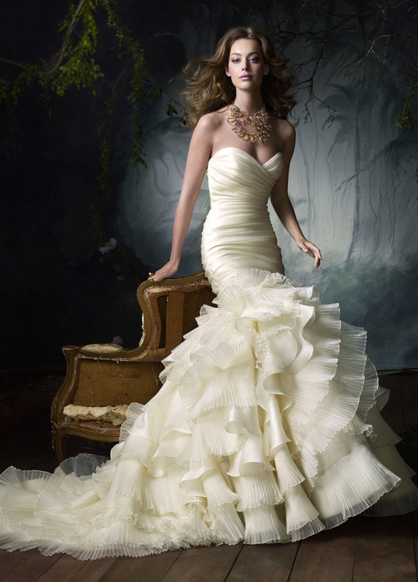 Lazaro 3050 | used wedding dresses on PreOwnedWeddingDresses.com