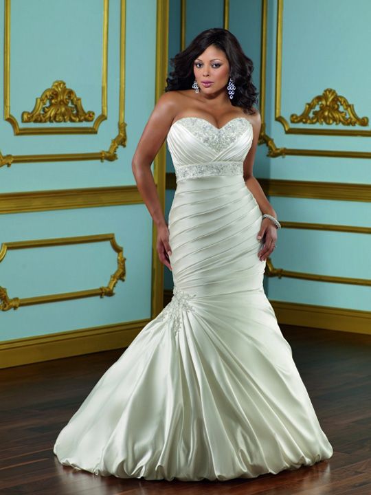 larger bridal dress
