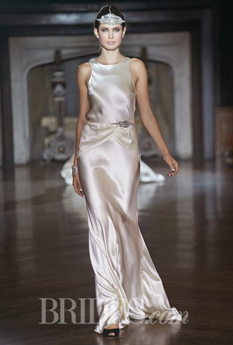 1920's inspired wedding gowns