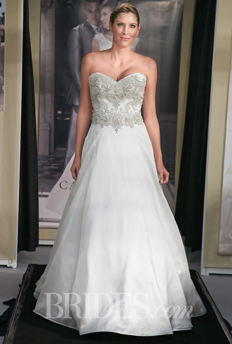 Beaded Plus-Size Wedding Gowns