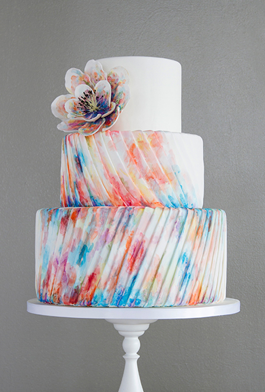 Colorful Wedding Cakes | PreOwnedWeddingDresses.com