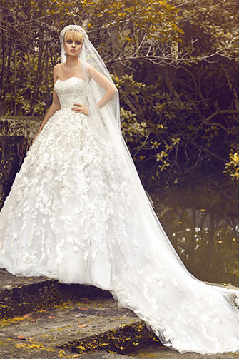 Jorge Manuel Wisteria wedding dress