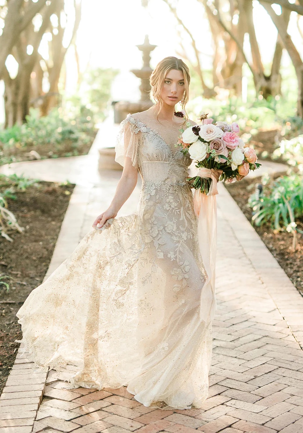 Claire Pettibone Soleil Wedding Dress