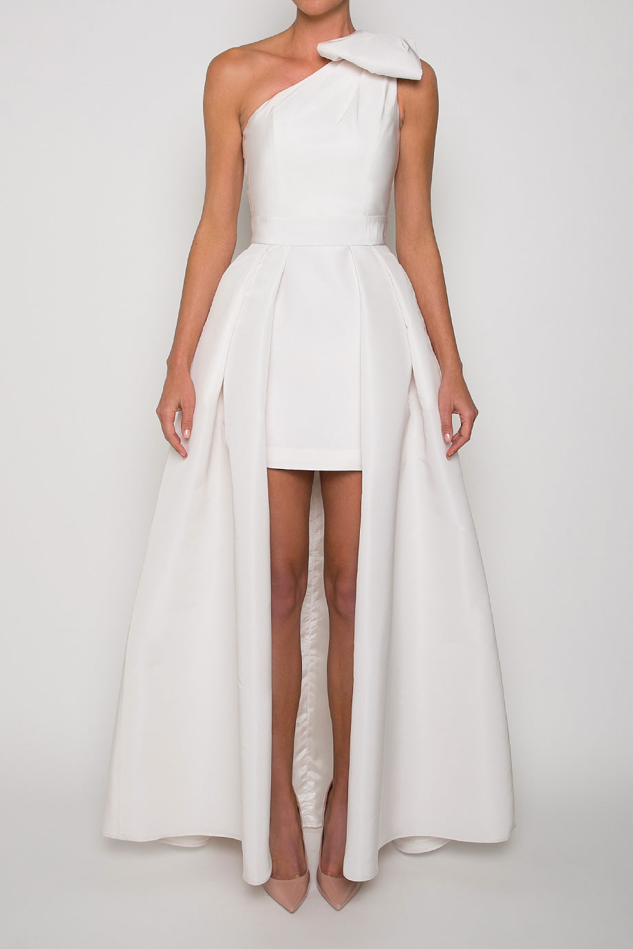 Alexia Maria Blair Wedding Dress with overskirt
