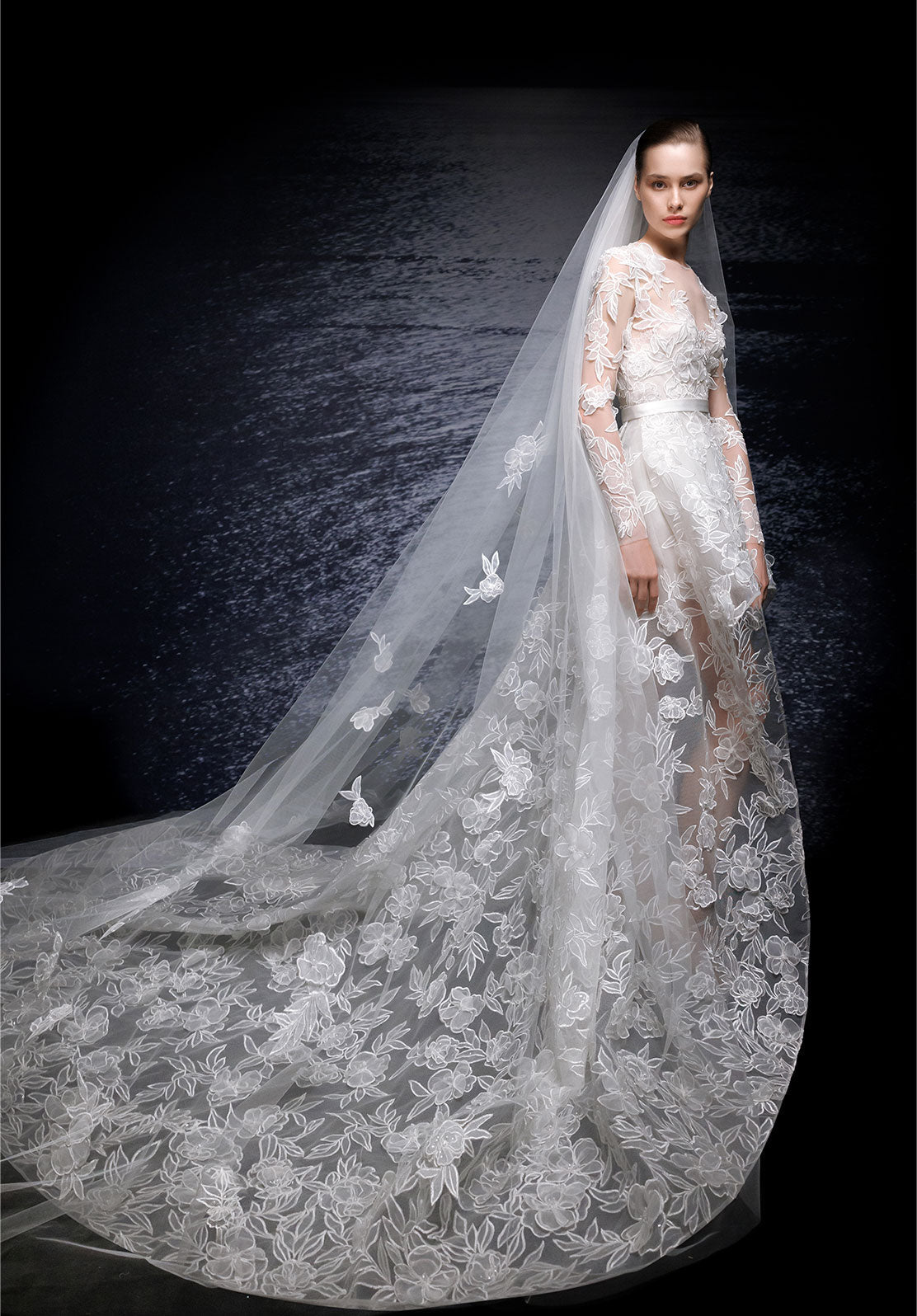 Elie Saab Look 11 Wedding Dress from Spring 2024 Collection
