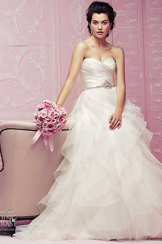 paloma blanca 4256 wedding dress for sale