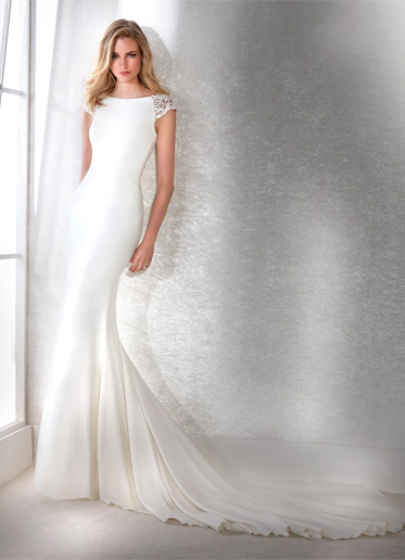 White One Fiana Wedding Dress