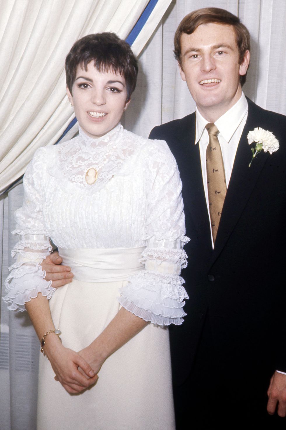 Liza Minelli's 1967 wedding dress