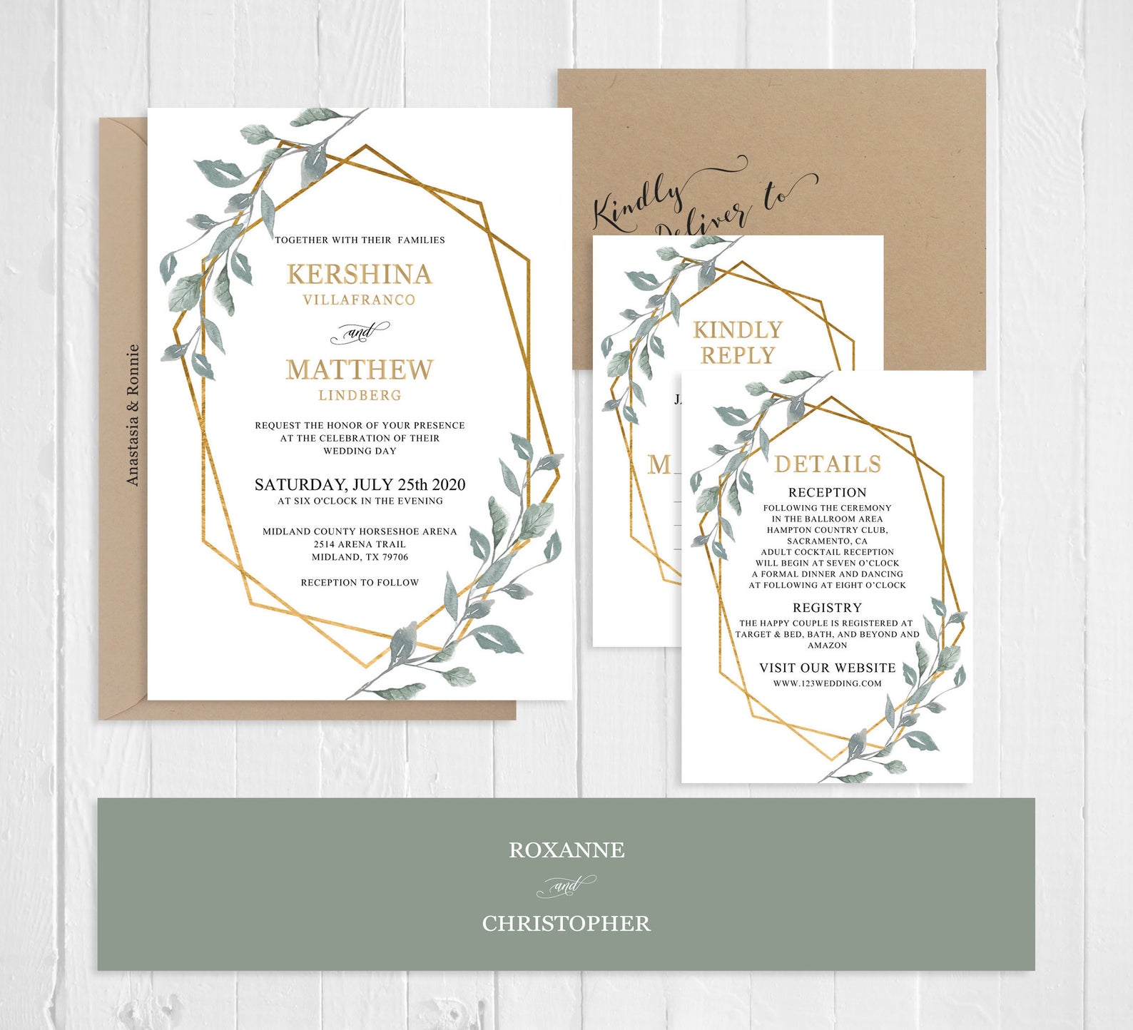 arte papery wedding invitations