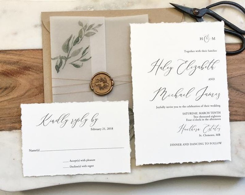love of creating wedding invitations