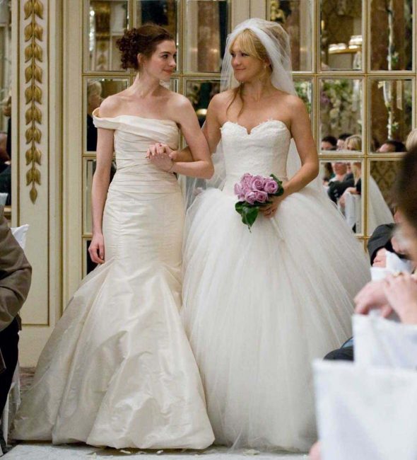 Bride Wars wedding dresses