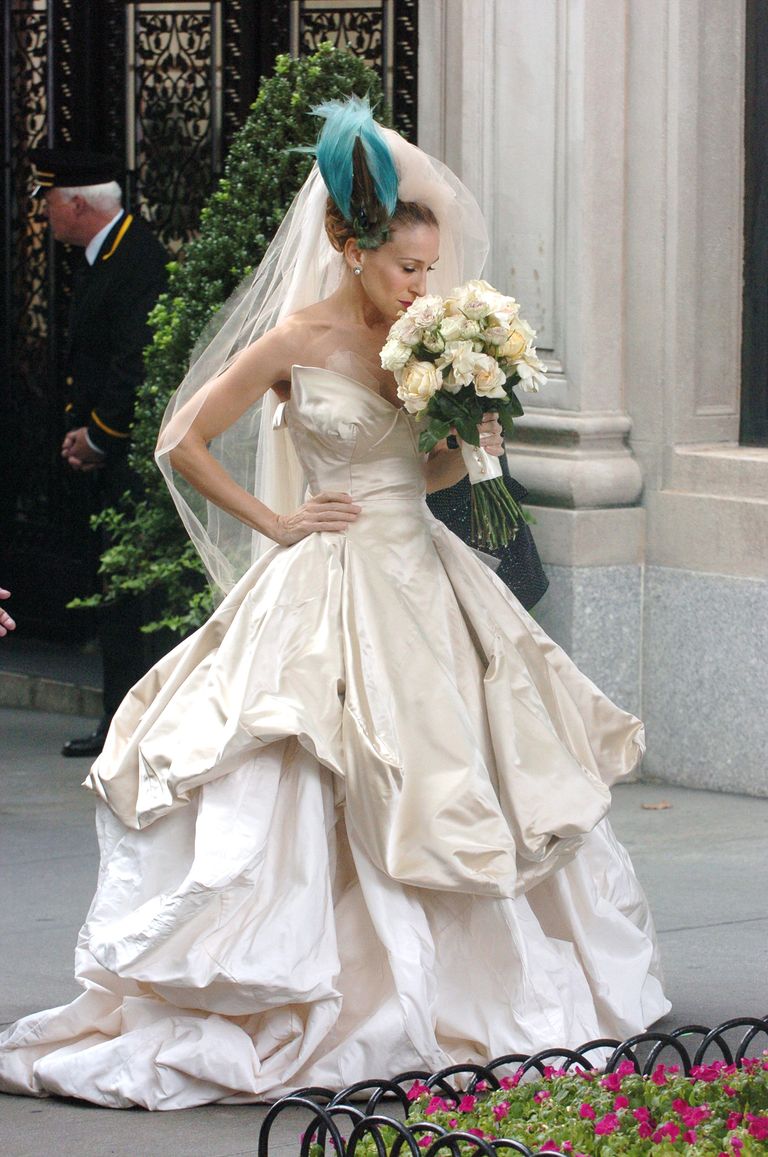 Sex and the city wedding dress