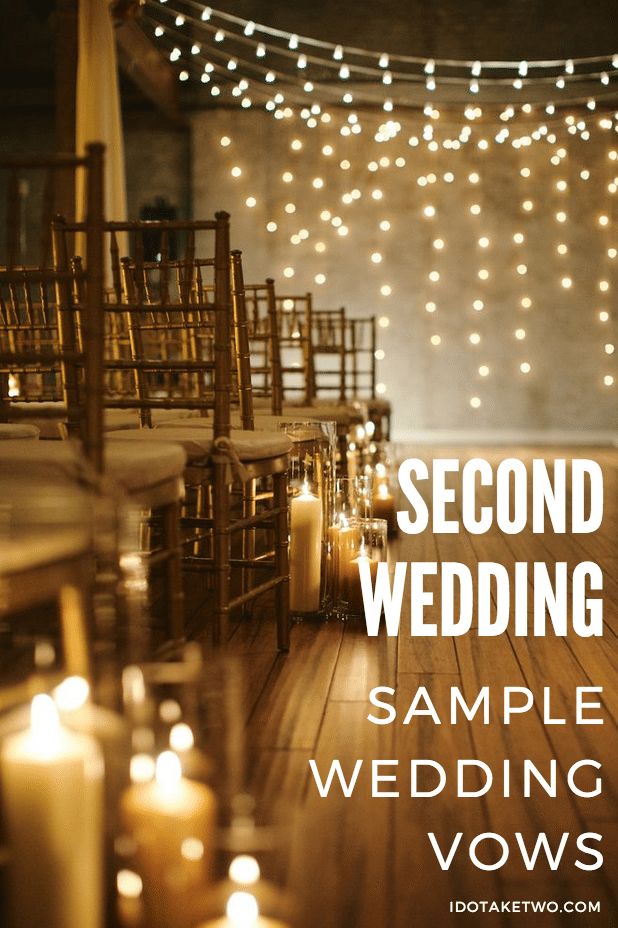 second wedding sample vows