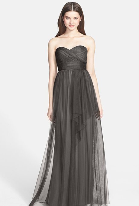 grey-bridesmaid-dresses-amsale-draped-tulle