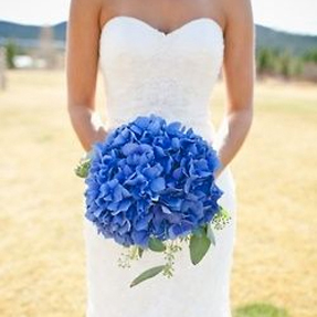 Something Blue - Wedding Bouquet
