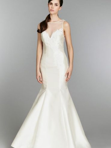 Wedding Gowns with Illusion Necklines