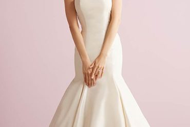 Simple Satin Wedding Gowns