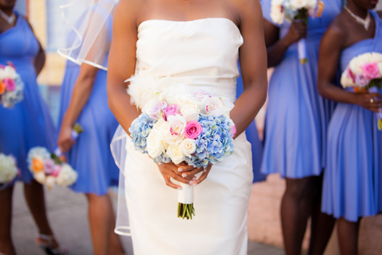 Wedding Pops of Color | PreOwnedWeddingDresses.com