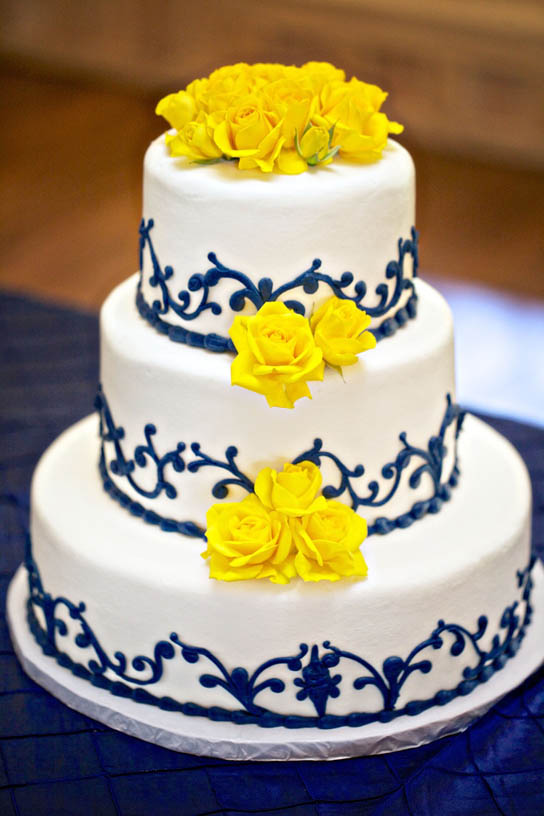 wedding dresses with pops of color