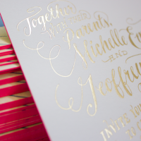 Romantic Wedding Calligraphy Inspiration | PreOwnedWeddingDresses.com