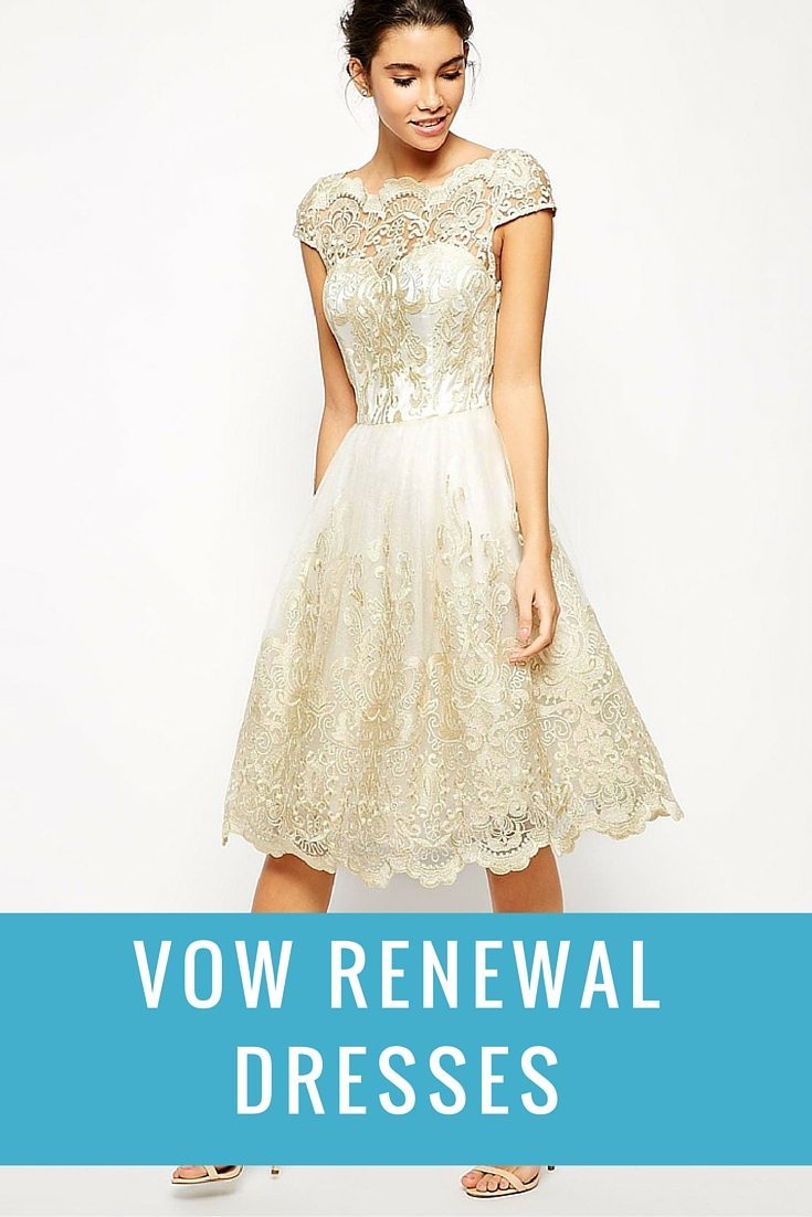 vow renewal dress