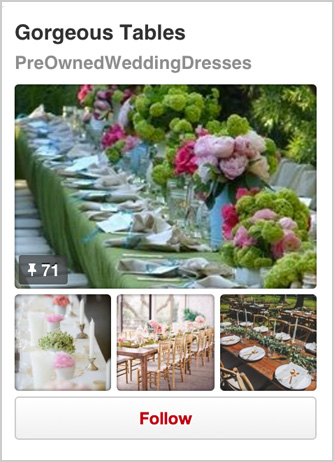 Wedding Table Inspiration