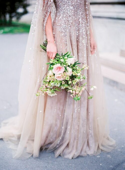 There s Just Something About These Sequins Wedding Gowns PreOwned