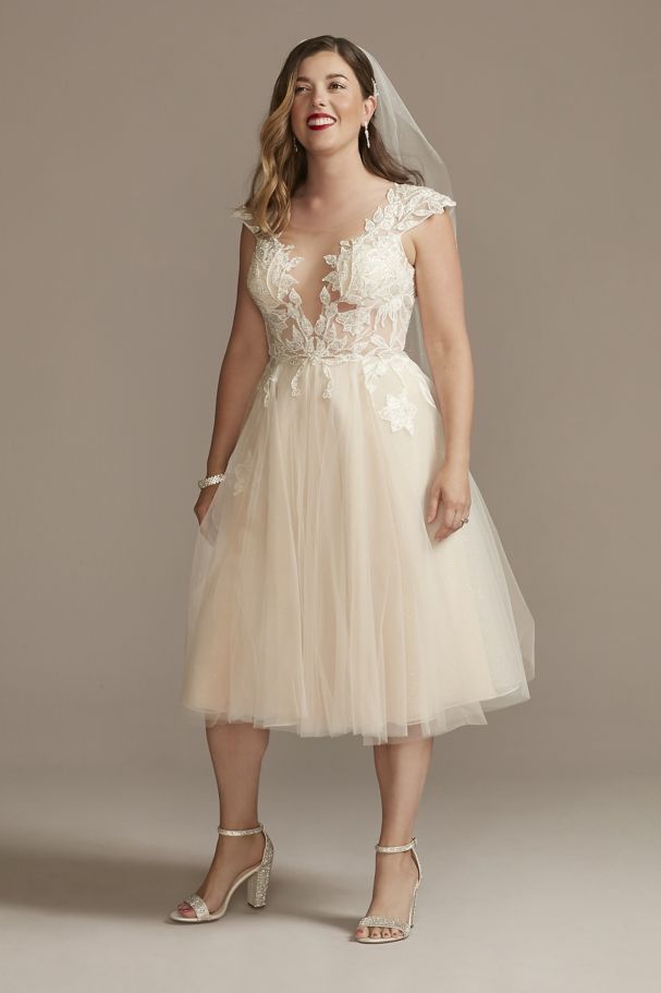 David's Bridal MIDSWG862 Wedding Dress