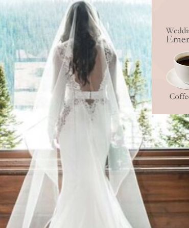 Coffee Stains on your wedding dress
