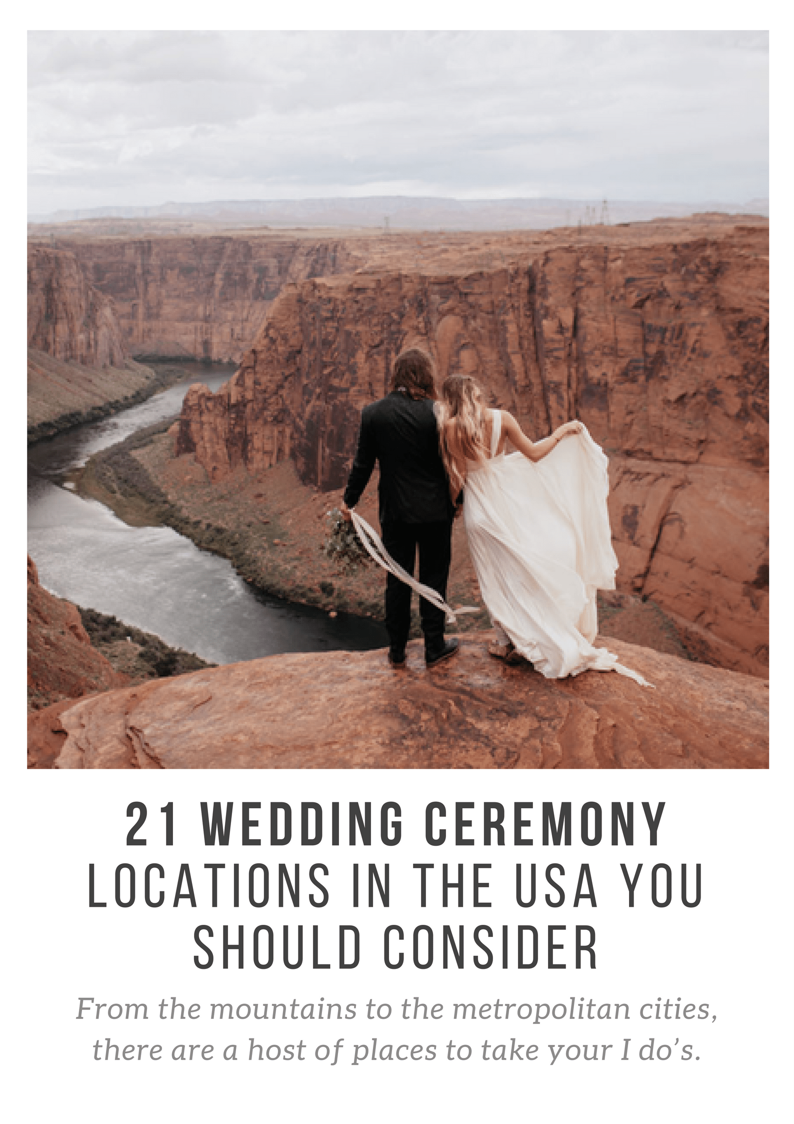 21 Wedding Ceremony Locations in the USA You Should Consider - 1