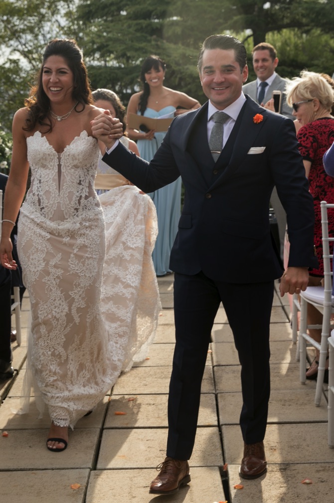 Pnina Tornai Real Wedding From Duccio Argentini | PreOwnedWeddingDresses.com