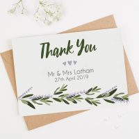 thank you card examples