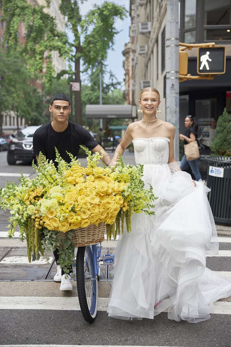 Reem Acra Central Park Wedding Dress