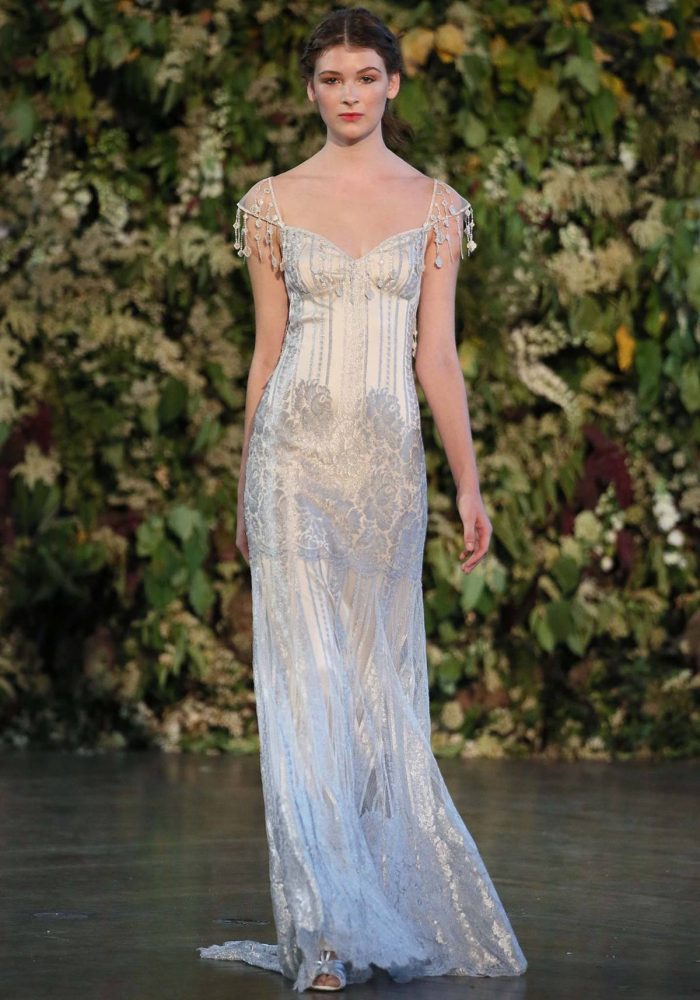 Florence French lace Claire pettibone gown