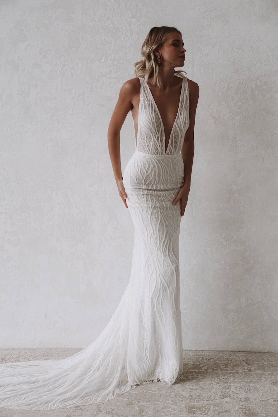 Made With Love Ryder Beaded Wedding Dress