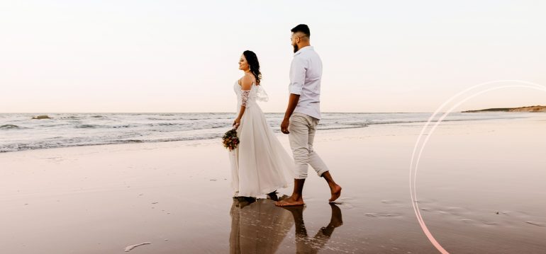 12 Effortless Swoon Worthy Beach Wedding Dresses