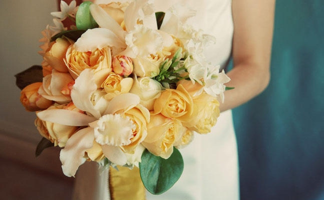 yellow-wedding-bouquet