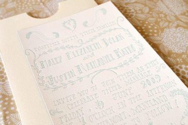 diy wedding invitations