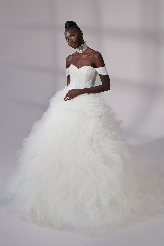 Justin Alexander Grant ball gown