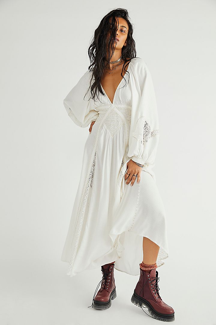 Lace maxi dress by Free People