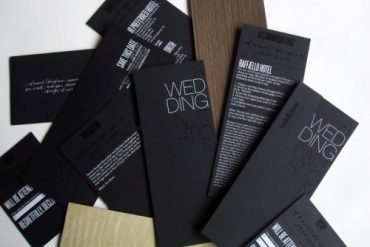 Black Urban Earthy Wedding Ideas Inspiration Invitations