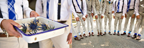 Blue Wedding Tie