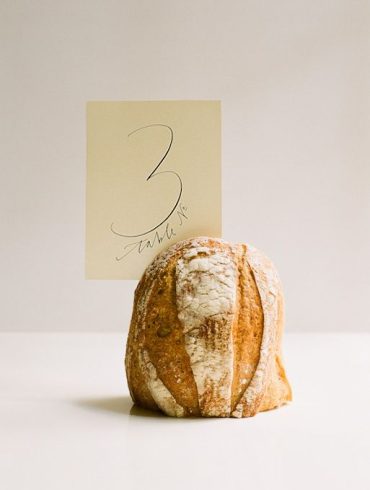 Bread Table Number Ideas