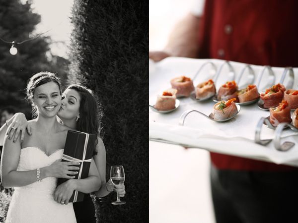 Bride Gifts Wedding Served Appetizers