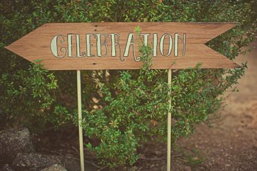 wooden wedding sign examples