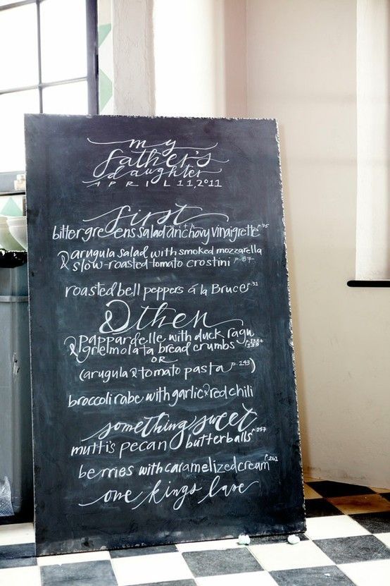 chalk-board-menu-board